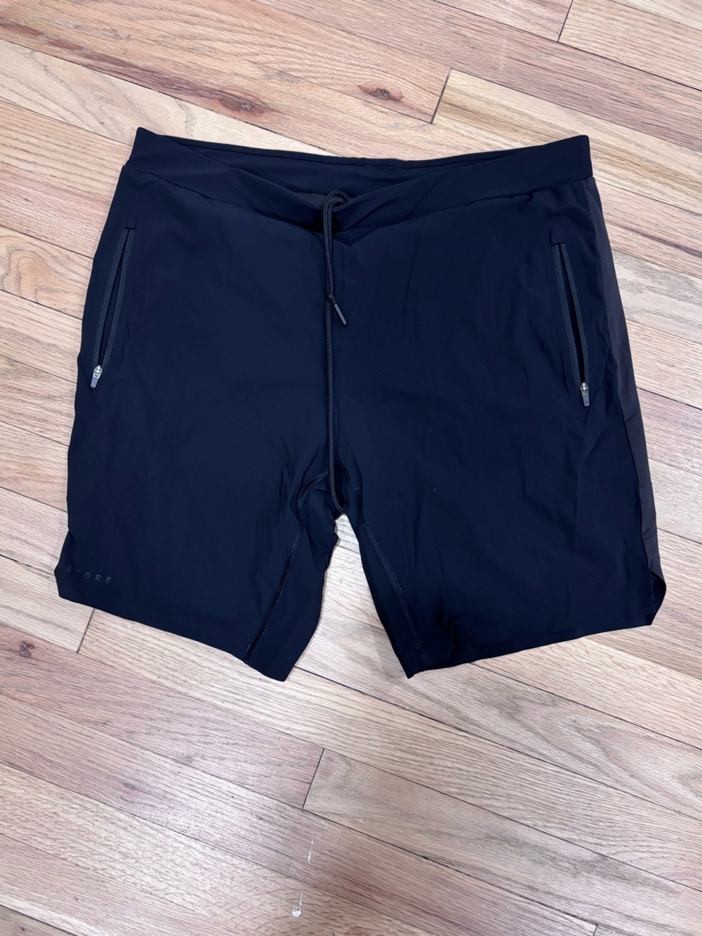 Castore Men's Black Athletic Drawcord Shorts
